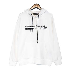 Tasarımcı Erkek Hoodie Hoodies Palm Sweatshirts Erkek Kadınlar için Hoodied Pullover Top Sonbahar Tasarımcı Sweatshirt Erkekler Renk Gri Siyah Kırmızı Boyut S M XL HZ