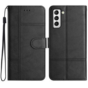 Business Vertical Leather Wallet Falls f￶r Samsung S23 Plus Ultra A54 A34 A04E A14 5G A23E A23 5G Credit ID Card -sp￥rh￥llare Flip Cover Kickstand Smart Phone Men Pouch