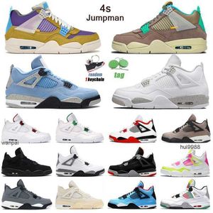 2023 Jumpman 4 4s Desert Moss Scarpe da pallacanestro per uomo Donna University Blue Taupe Haze Bianco Oreo Bred Sail Scarpe da ginnastica da uomo Sport Sneakers JORDON JERDON