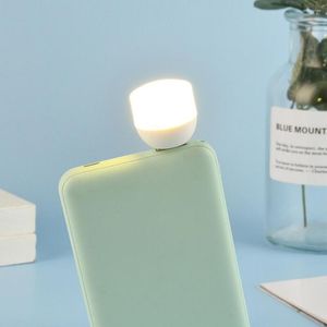 Nattljus LED USB Plug Lamp Mini Lighting Portable High Lightness Light Computer Mobile Power Laddar sm￥ boklampor Desk Nightlight