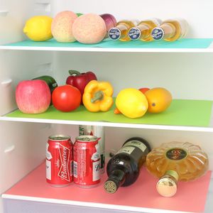 Refrigerator Mats Fashion Refrigerators Cuttable Pad Waterproof Fridge Pads for Fridge Drawer Book Shelves ect