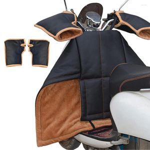 Okładka nóg motocyklowej dla skuterów deszcz wiatr zimny ochronę koc kolan cieplejsza zimowa kołdra z rękawami uchwytu