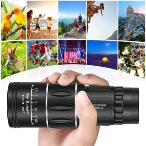 Telescope Powerful 16x52 Monocular Shimmer Night Vision Optical Spyglass Monocle For Outdoor Camping Bird Watch Hunting Spotting