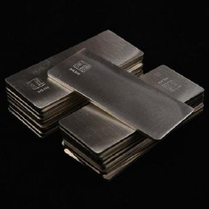 10G 49 19 0 7mm Fine Silver S999 Pure Silver Bar Materie prime per realizzare orecchini 999 Sterling Investment306F