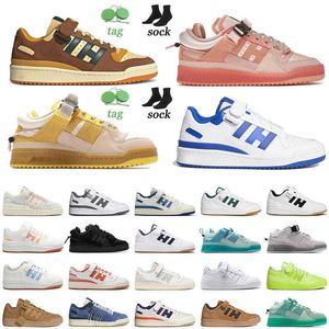 Shoes Mens Sports Forum Low Running Orbit Grey Wheat Bad Bunny Pink Easter Egg Dipped Solar Pink Yoyogi Park Buckle Brown Womens Sneakers Trainers