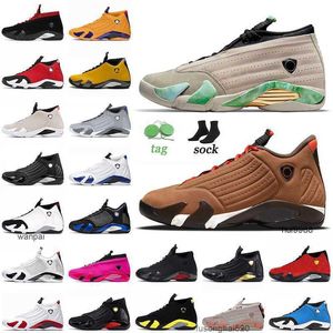 2023 Top Quality Basketball Shoes 14 14s XIV Jumpman Fortune Winterized University Gold Gym Blue Red Lipstick Thunder Candy Cane Trainers Air JERDON