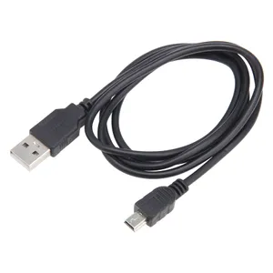 1M USB 2.0 till Mini 5Pin Data Charger Extension Cables Laddningssladd för Sony PS3 Controller