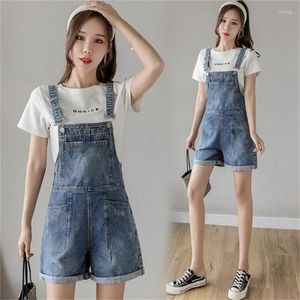 Women's Shorts Selling 2022 Fashion Denim Overalls Women Clothing Temperament Slimming Jumpsuit