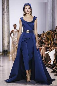 Элегантные темно синие женщины комбинированные платья для выпускных платье