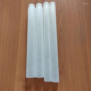 Milk White Frosted Glass Tubes Light Tube Lampshade For Chandeliers Wall Lamp LED Lights Living Room Use