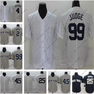 野球ジャージ2021マリアーノ42 Rivera2020 New Aaron 99 Judge Baseball Jersey Derek 2 Jeter Giancarlo 27 Stanton CC 52 Sabathia Bernie 51 Williams Frazier