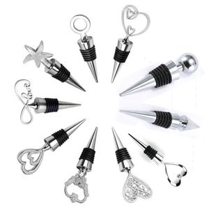 Bar Tools Love Heart Shape Starfish Mr Ampmrs Wine Bottle Stopper Zinc Alloy Reusable Plug Keep Fresh For Sweetheart Favors Wedding Smtta