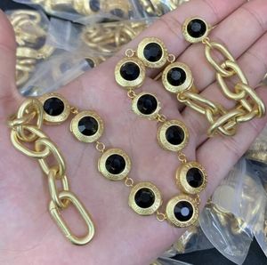 Black Resin Drop Glue Chokers Necklaces Greece Meander Pattern Choker Necklace Medusa Designer Jewelry Women Festival Gift MN1 --14