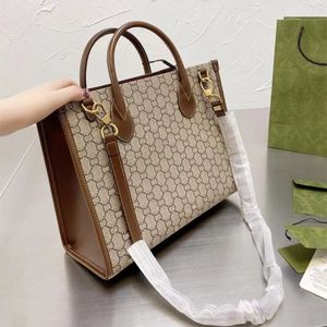 borsa totes designer doppia lettera borse per la spesa di grande capacità borsa a tracolla alla moda da donna