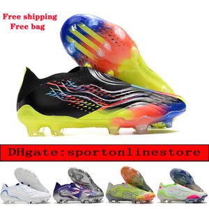 send with bag mens soccer boots copa SENSE 1 FG world cup football cleats Classic Firm Ground outdoor men shoes scarpe da calcio Soft Leather Training Breathable