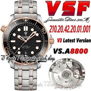 V3 Diver 300M Mens Watch SV210.20.42.20.01.001 VSF8800 Автоматическая двухтога