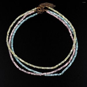 Choker KBJW Trendy Light Color Shell Original Material Sea P￤rla Halsband Rostfritt st￥l 18K Guldpl￤terade smycken Kvinnor