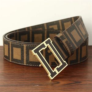 mens Designer Belt width 3.8cm Fashion luxury man belt 18 color buckle letter Cintura Ceintures belts Gurte yellow box