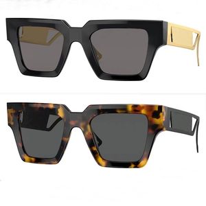 designer män och kvinnor solglasögon nya klassiska mode ve4431 Big Cat's Eye Box Letter Hollow Metal Temples Joker Populära utomhus UV -skydd 400 Skyddsglasögon