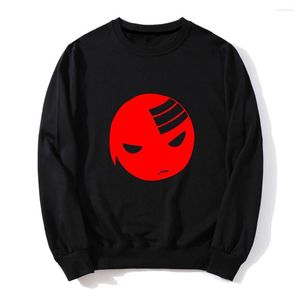 Mäns hoodies high-q unisex anime soul eater död barnen bomull hoodie pullover maka albarn noctilucent o nack casual