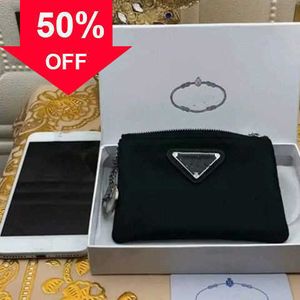 Luxury Designer Handbag 2022 New Key Multi-purpose wallet Waterproof Nylon Cloth Card Multi-functional Zero wallet Black Storage Factory Direct Sale Low price