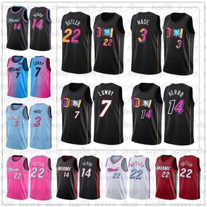 Basketball Jersey Jimmy Butler Dwyane Wade 3 22 Tyler Herro Bam Ado Kyle Lowry 7 14 Men Duncan 55 Robinson Stephen Curry 30