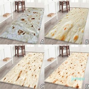 Mattor 2022 Komfortskapningar Burrito Wrap Filt Square Badrumsmatta Tapis Salle de Bain 60x180cm Drop 032