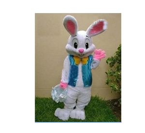2022 En sälj som heta kakor Professionell påskaren Bunny Mascot Costume Bugs Rabbit Hare vuxen