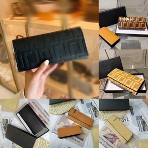 NEW F-print Designer Wallets Multiple Card Slots Purse Men women Card Holder Wallet Designer Crossbody Male Purses 220920