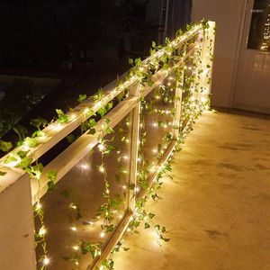 Strings Festoon LED Light String Wedding Decoration Fairy Lights Street Garland Outdoor Indoor Solar Lamp
