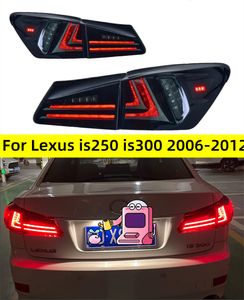 Tail Light For Lexus IS is250 is300 2006-2012 Taillights Rear Lamp LED DRL Running Signal Brake Reversing Parking light Facelift