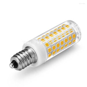 LED電球ライトAC 220V 5W 7W 9W 12W 15W 18WコーンSMD2835クリスタルシャンデリア照明用セラミックランプ