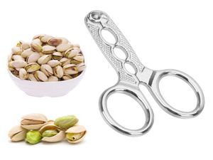 Melonfröplant SCISSOR NUT CRACKER Köksverktyg Rostfritt stål Nötknäppare Multifunktion Walnut Pine Sheller öppnare