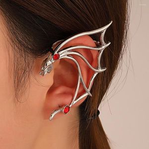 Backs Earrings Dragon Ear Clip Vintage Punk Jewelry Accessories For Women And Men On Cartilage Cuff 2022 Party