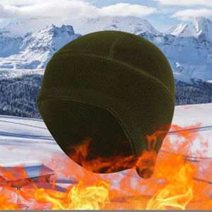Шарики шлемы шлемы цикл -обложки для взрослых на открытом воздухе бегут уши тепловая зима под спортивной марш