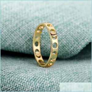 Кластерные кольца кластерные кольца Солнце и Луна для женщин из нержавеющей стали Золотая Звездная Геометрическая Кольцо пальца.