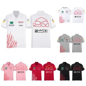 2024 F1 T-shirt Formuła 1 Racing Polo Shirt Racing Sport Team Mundur Oversised T-shirts Fashion Harajuku Męskie damskie koszulka odzieżowa F1