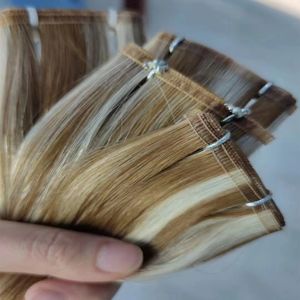 Haaroverschoten Europese en Amerikaanse haren Gordijnen die rechtstreeks worden geleverd door de multicolor dameshaar van de fabrikant