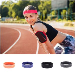 Yoga hårband kvinnor pannband sport yoga pannband silikon anti-slip ri anti-perspirant andningsbara pannband kvinnliga hår tillbehör huvudbonad l221027