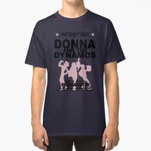 Men's T-skjortor Donna och Dynamos T-shirt Meryl Streep Christine Baranski Julie Walters Mamma Mia