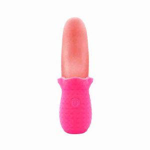 Realistic Tongue Vibrator Clitoris Stimulation Blowjob Female Orgasm Sex Machine Adult Sex Toys For Women