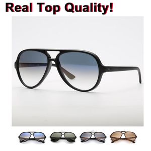 New Classic Pilot Sunglasses women tortoise Frame gradient Aviation Sun Glasses for Men Driving UV400 Protection Oculos Gafas 4125 CAT 5000 flash sunglass gafas