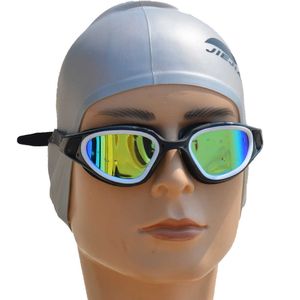 óculos de óculos de natação Goggles eletroplacados com óculos coloridos anti-capa de natação à prova d'água água ocular sile l221028