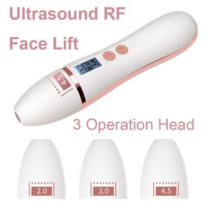 Portable HIFU Face Lifting Skin Rejuvenation Wrinkle Removal Facial Tightening High Intensity Focused Ultrasound Beauty Spa Care Anti Aging Salon HIFU Machine