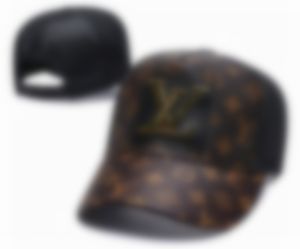 Hink mens designer hatt för män kvinnor märke bokstäver boll kepsar 4 säsonger justerbara lyxiga sportbruna baseball hattar mössa bindande solhattar p-15