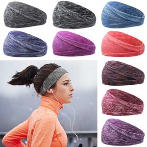 Fasce per capelli Yoga 9 Klren Fasce assorbenti per il sudore Uomo Donna Elastico Yoga Fasce per la corsa Copricapo Sport Copricapo Accessori L221027