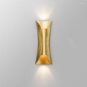 Wall Lamps Bedroom Bedside Concise Corridor Originality Post Modern Light Luxurious A Living Room Television Personality Lamp