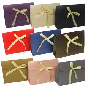 Gift Wrap 10st Creative Mini Bag Box för fest Baby Shower Paper Chocolate Boxes Package/Wedding Favors Candy