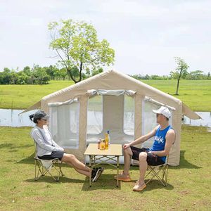 Aangepaste prachtige luxe camping opblaasbare tent, neem dan contact met ons op voor aankoop