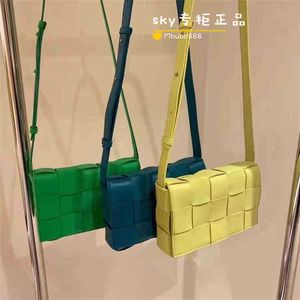 Botteg Venetas stora handväskor Jodie Designer Woven Casette Small Square Bag Single Shoulder Messenger Bag Zhouzhoubao123 72CT